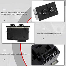 Load image into Gallery viewer, Fog Light Switch and Cargo Lamp Switch - Compatible with 2003-2006 Chevy Silverado 1500 2500 3500 GMC Sierra 1500 2500 3500 Cadillac Escalade - Replaces 15143597 15076588
