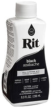 Load image into Gallery viewer, Rit Dye 43327 Purpose Liquid Dye, Black, 8 Fl Oz
