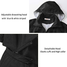 Load image into Gallery viewer, Women's Waterproof Raincoats Outdoor Lightweight Hooded Rain Jacket Windbreaker Trench Coats
