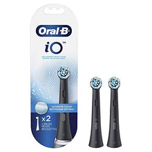 Load image into Gallery viewer, Oral-B iO Ultimate Clean Replacement Brush Heads, Black, 2 Count
