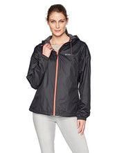 Load image into Gallery viewer, Columbia Women's Flash Forward Lined Windbreaker Jacket, Shark/Black, Medium

