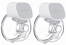 Load image into Gallery viewer, Wearable Breast Pump,Quiet &amp; Hands-Free,Portable,in-Bra Double Electric Breast Pump,Pain Free Strong Breastfeeding Pump Strong Suction (White)
