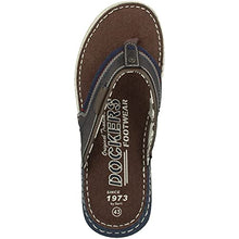 Load image into Gallery viewer, Dockers by Gerli Men's 44ps001-607360 Mules, Brown Schoko 360, 6.5-7.5
