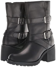 Load image into Gallery viewer, Harley-Davidson Women's Lalanne Triple Strap Motorcycle Boot, Black, 9
