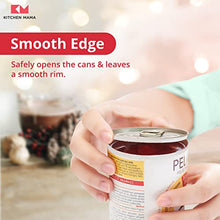 Load image into Gallery viewer, Kitchen Mama Electric Can Opener V2 Christmas Color Edition: Upgraded Blade Opens Any Can Shape - No Sharp Edge, Food-Safe, Handy with Lid Lift, Battery Operated &amp; Handheld (Bundle Red &amp; Army Green)
