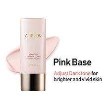 Load image into Gallery viewer, AGE 20's Brightening Pink Tone Up Base, 71% Hydrating Essence SPF35 PA++ Korean Makeup Primer (1.35 fl. oz)
