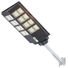 Load image into Gallery viewer, 800W Solar Street Lights Outdoor Waterproof, 80000LM High Brightness Dusk to Dawn LED Lamp, with Motion Sensor and Remote Control, for Parking Lot, Yard, Garden, Patio, Stadium, Piazza
