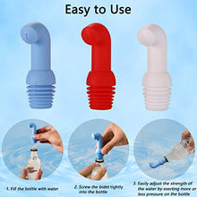 Load image into Gallery viewer, UYICOO Portable Travel Bidet/Peri Bottle Postpartum, Compatible with Every Bottle, Personal Handheld Shattaf Water Sprayer for Women Perineal Baby Cleaning 3 Pack
