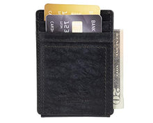 Load image into Gallery viewer, Levi's Men's Slim Front Pocket Wallet, Black, One Size
