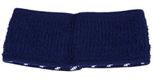 Load image into Gallery viewer, BYOS Womens Winter Warm Stylish Houndstooth Print Fleece Lined Knit Headband Head Wrap Ear Warmer (Navy)

