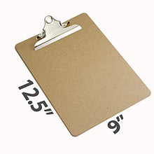 Load image into Gallery viewer, Officemate 83130 Clipboard, Letter Size, 3-Pack, Brown
