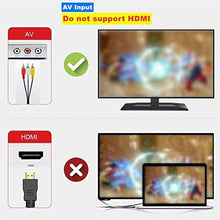 Load image into Gallery viewer, Classic Mini Retro Video Game Console with Preloaded 620 Games &amp; 2 Controllers, Old School Video Games System for Kids, Birthday Gift Happy Childhood Memoriess, AV Output ONLY
