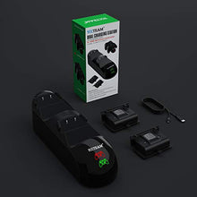 Load image into Gallery viewer, Controller Charger for Xbox, YCCTEAM Battery Pack Rechargeable for Xbox One, Xbox One X, Xbox One S, Xbox One Elite Controller, Charging Station for Xbox One with 2pcs 1200mAh Rechargeable Battery
