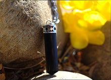 Load image into Gallery viewer, Natural Black Tourmaline Crystal Healing Necklace - for Root Chakra | Dispels Negative Energy. Guards Against Environmental Pollutants. Natural Stress Aid. Stimulates Optimism, Awareness, Happiness
