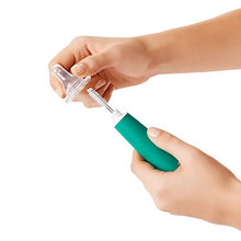 Load image into Gallery viewer, OXO Tot Travel Size Drying Rack with Bottle Brush- Teal
