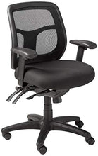 Load image into Gallery viewer, Eurotech Seating Apollo Multi function Swivel Chair with Seat Slider, Black
