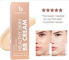 Load image into Gallery viewer, Belgrande BB Cream. Silky Natural. Creamy &amp; Delicate Texture. Flawless Hydrating Finish. Fresh and Healthy Skin. Ultra Lightweight. Beautifying. Hydrating. Moisturizing.
