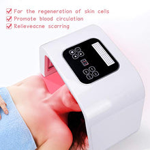 Load image into Gallery viewer, 7 Color LED Facial Mask, Yofuly Portable Photon Anti-aging Skin Rejuvenation Treatment Skin Toning Facial Skin Care Mask Device for Home Salon Use

