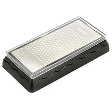Load image into Gallery viewer, Sharpening Stone Two Sides Grit Kitchen Sharpening Tool Double Sides Stones Knife Non-Slip Case Lapping Stone
