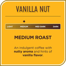 Load image into Gallery viewer, Don Francisco's Vanilla Nut Flavored Medium Roast Coffee Pods - 100 Count - Recyclable Single-Serve Coffee Pods, Compatible with your K-Cup Keurig Coffee Maker (Including 2.0)
