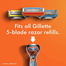 Load image into Gallery viewer, Gillette Fusion5 Power Mens Razor Blade Refills, 8 Count, Lubrastrip for a More Comfortable Shave
