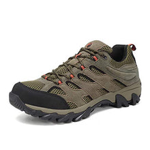 Load image into Gallery viewer, FANTURE Men's Lightweight Hiking Shoes Camping Shoes Outdoor Sneakers U419FSYDX002-Mixed Olives suede-46
