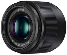 Load image into Gallery viewer, Panasonic Lumix G Lens, 25mm, F1.7 ASPH, Mirrorless Micro Four Thirds, H-H025K (USA Black)
