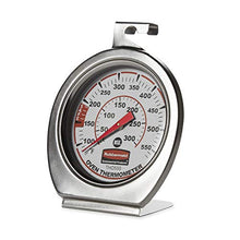 Load image into Gallery viewer, Rubbermaid Commercial Products Stainless Steel Instant Read Oven/Grill/Smoker Monitoring Thermometer
