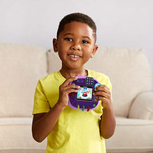 Load image into Gallery viewer, LeapFrog Rockit Twist Handheld Learning Game System, Purple and 2-Game Pack: Cookie's Sweet Treats and Dinosaur Discoveries
