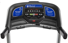 Load image into Gallery viewer, Horizon Fitness T101 Treadmill Series, Bluetooth Enabled, Folding Treadmills, Upgrade to The T202 for Larger Motor, app Integration, and Longer Deck.
