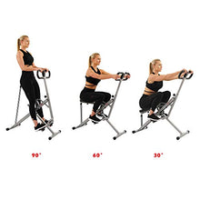 Load image into Gallery viewer, Sunny Health &amp; Fitness Squat Assist Row-N-Ride Trainer for Glutes Workout with Training Video
