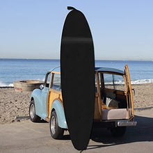 Load image into Gallery viewer, ikasus Surfboard Sock Cover Surfboard Protective Case with Drawstring Sealing Waterproof Dust Proof Storage Bag Surf board Lightweight Board Bag Surfing Board Accessories Black 180cmx50cm
