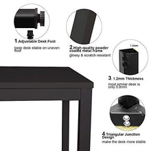 Load image into Gallery viewer, Need Computer Desk 63 inches Gaming Desk Writing Desk with BIFMA Certification Workstation Office Desk,Black AC3CB-160
