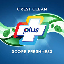 Load image into Gallery viewer, Crest + Scope Complete Whitening Toothpaste Minty Fresh oz, Mint, 5.4 Ounce
