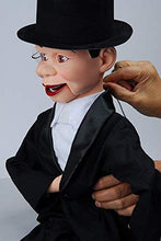 Load image into Gallery viewer, Charlie McCarthy Dummy Ventriloquist Doll, Famous Celebrity Radio Personality Created by Edgar Bergen. Comes with E-Book 'How to Be a Ventriloquist'
