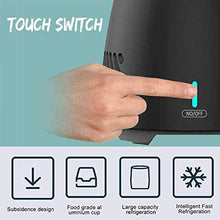Load image into Gallery viewer, Portable Cooling Cup, Electric Cooler Smart Device Fast-freezing Mini Mobile Refrigerator Cools For Beverage Wine Beer Cola Birthday Present,G
