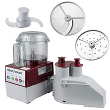 Load image into Gallery viewer, Robot Coupe R2N CLR Continuous Feed Combination Food Processor with 3-Quart Clear Polycarbonate Bowl, 1-HP, 120-Volts
