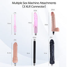 Load image into Gallery viewer, Automatic Sex Machine Sex Toys,Thrusting Machines for Men Women,Love Machine Device Gun with 6 Attachments
