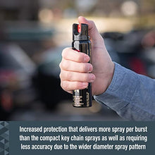 Load image into Gallery viewer, SABRE Magnum 120 Pepper Spray, 35 Bursts, 12-Foot (4-Meter) Range, Extra Large 122 Gram Canister, Wide Cone Spray Pattern, UV Marking Dye, Twist Lock Safety
