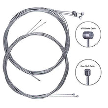 Load image into Gallery viewer, YAKAMOZ 2-in-1 Universal Bike Bicycle Shift Derailleur Cable &amp; Brake Cable Housing Replacement Kit for Moutain Road Bike Cycling Repairing
