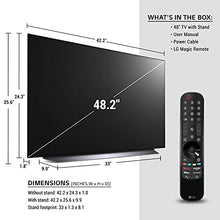 Load image into Gallery viewer, LG OLED C1 Series 48” Alexa Built-in 4k Smart TV, 120Hz Refresh Rate, AI-Powered 4K, Dolby Vision IQ and Dolby Atmos, WiSA Ready, Gaming Mode (OLED48C1PUB, 2021)
