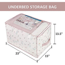 Load image into Gallery viewer, Comfort Spaces Dorm Room Comforter Set - College Essentials, Complete Dormitory Bedroom Pack And Sheet with 2 Side Pockets, Queen Kamila Floral Blush 17 Piece
