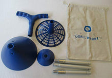Load image into Gallery viewer, Breathing Mobile Washer - Portable Hand Powered High Efficiency Clothes Washing Machine - Improved Heavy Duty Riveted Metal Threads
