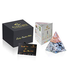 Load image into Gallery viewer, New Inspirational Orgonite Pyramid for Success | Rainbow Moonstone Orgone Pyramid for Anti-stress - Calmness – Growth – Strength – Healing Crystal Gemstone Pyramid
