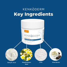 Load image into Gallery viewer, Kenkoderm Psoriasis Moisturizing Cream - 10 oz | 1 Jar | Dermatologist Developed | Fragrance + Color Free
