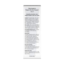 Load image into Gallery viewer, Neutrogena Rapid Wrinkle Repair Anti-Wrinkle Retinol Serum with Hyaluronic Acid &amp; Glycerin - Anti-Aging Facial Serum for Wrinkles &amp; Dark Circles, 1 fl. oz
