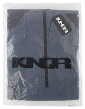 Load image into Gallery viewer, KNQR Men's Lightweight Zip Waterproof Anorak Windbreaker Jackets Active Hoodies Dark Gray/True Black L
