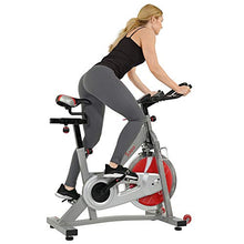 Load image into Gallery viewer, Sunny Health &amp; Fitness Pro II Indoor Cycling Bike with Device Mount and Advanced Display – SF-B1995, Silver

