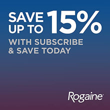 Load image into Gallery viewer, Rogaine Men's Extra Strength 5% Minoxidil Topical Solution for Hair Loss and Regrowth, Treatment for Thinning Hair, 3 Month Supply, Unscented, 2 Fl Oz, Pack of 3
