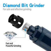 Load image into Gallery viewer, Casfuy Dog Nail Grinder Upgraded - Professional 2-Speed Electric Rechargeable Pet Nail Trimmer Painless Paws Grooming &amp; Smoothing for Small Medium Large Dogs &amp; Cats (Dark Blue)
